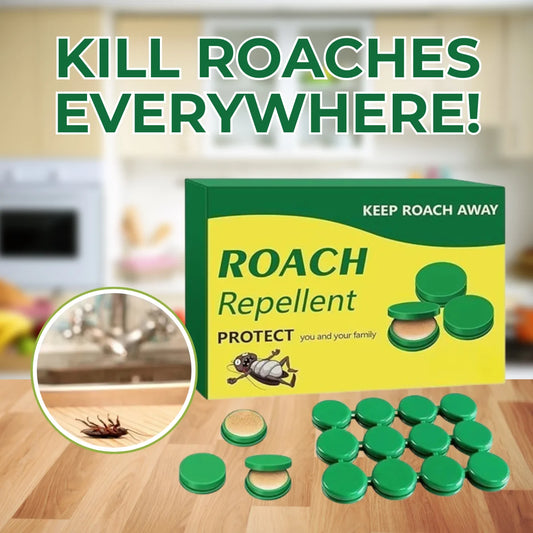 Natural Eco-Friendly Cockroach Killer Gel Trap (Pack of 24 Tablets)
