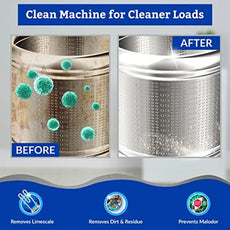 Washing Machine Cleaner Tablets (Pack of 24 Tablets)
