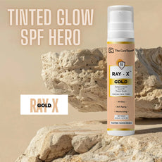 RAY-X™ GOLD Tinted + Foundation Sunscreen 50 SPF PA+++