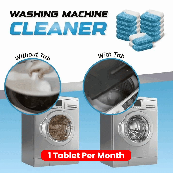 Washing Machine Cleaner Tablets (Pack of 24 Tablets)